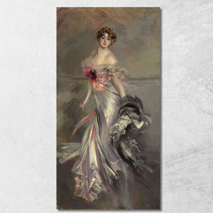 Ritratto Di Marthe Régnier Giovanni Boldini gbd67 quadro stampato su tela