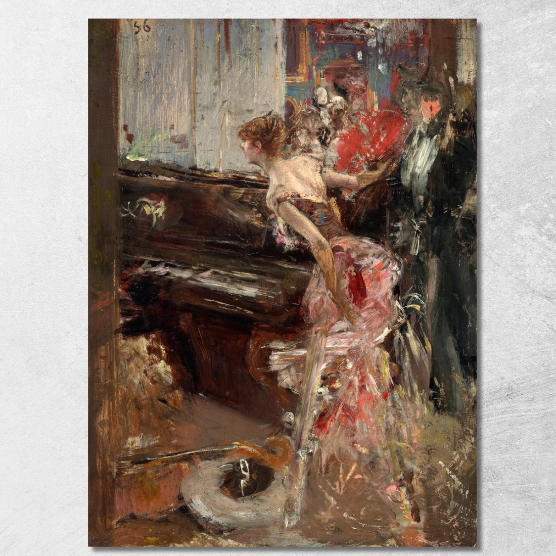 Considerando Giovanni Boldini gbd73 quadro stampato su tela