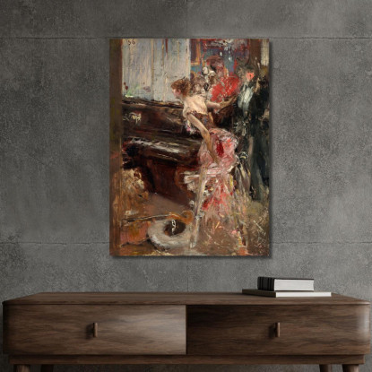 Considerando Giovanni Boldini gbd73 quadro stampato su tela