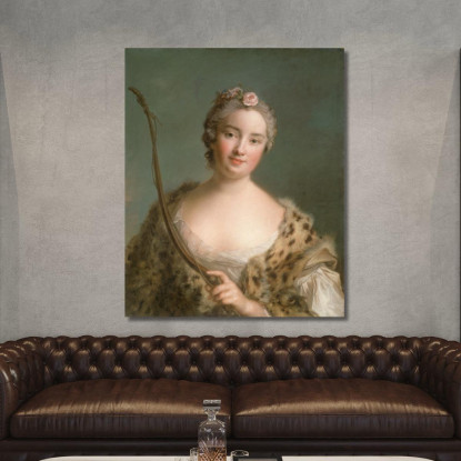 Charlotte Fredrika Sparre Jean-Marc Nattier jmn3 quadro stampato su tela