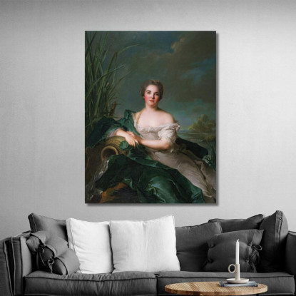 Madame De Flesselles Jean-Marc Nattier jmn6 quadro stampato su tela