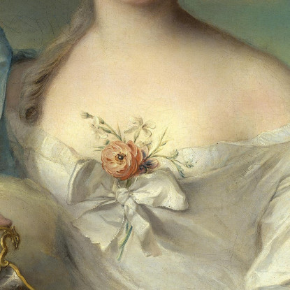 Madame Le Fèvre De Caumartin Come Hebe Jean-Marc Nattier jmn8 quadro stampato su tela