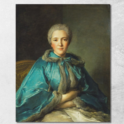 La Contessa Di Tillières Jean-Marc Nattier jmn35 quadro stampato su tela