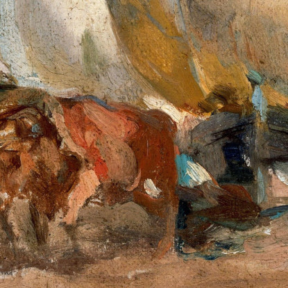 Scena Della Spiaggia Joaquín Sorolla jsr35 quadro stampato su tela