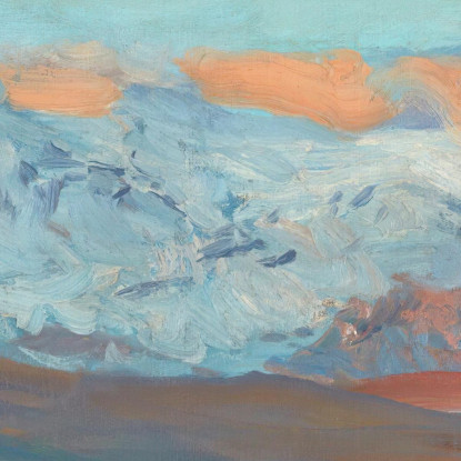 Le Volpi. Monti Guadarrama Joaquín Sorolla jsr57 quadro stampato su tela