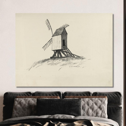 Quando Nanette Si Perse 6 Léon Spilliaert lsp4 quadro stampato su tela
