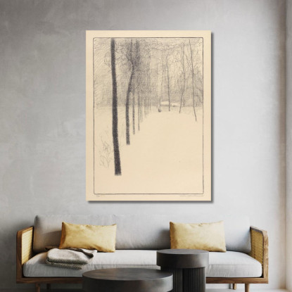 Il Dreef Léon Spilliaert lsp27 quadro stampato su tela
