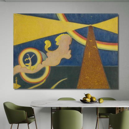 Il Faro Léon Spilliaert lsp35 quadro stampato su tela