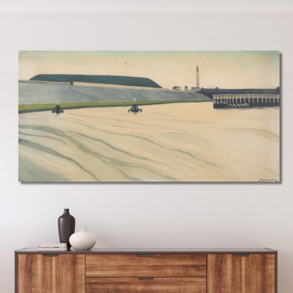 Porto Di Ostenda Léon Spilliaert lsp52 quadro stampato su tela