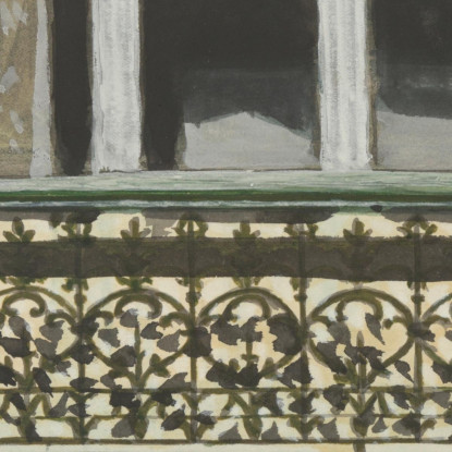 Casa In Peter Benoitstraat Ostenda Léon Spilliaert lsp55 quadro stampato su tela