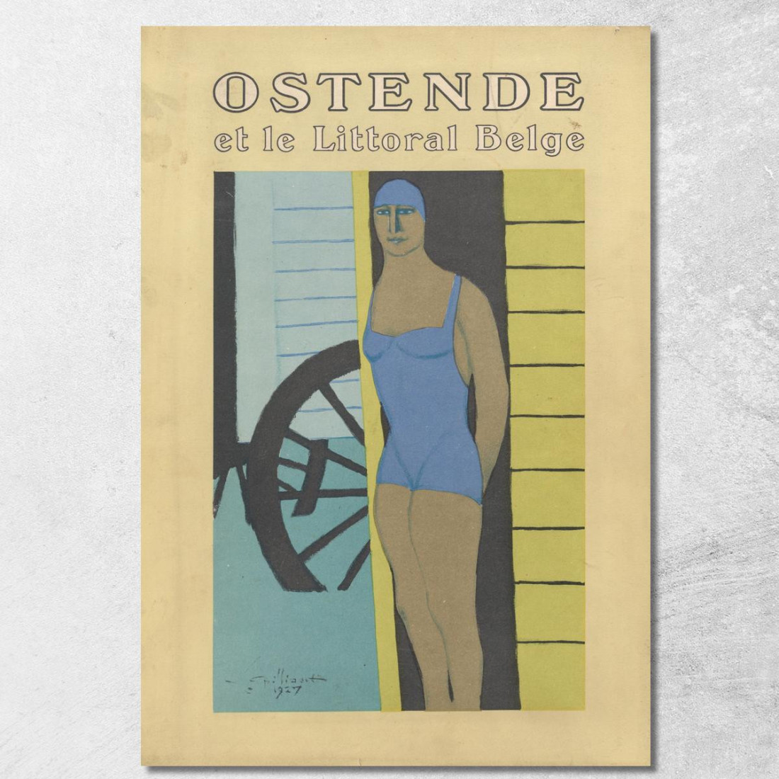 Ostenda E La Costa Belga Léon Spilliaert lsp85 quadro stampato su tela