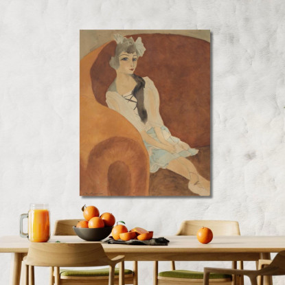Bambola Nel Sedile Léon Spilliaert lsp90 quadro stampato su tela