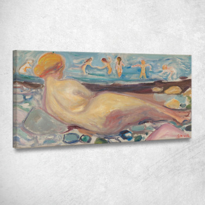 Venere Edvard Munch em384 quadro stampato su tela