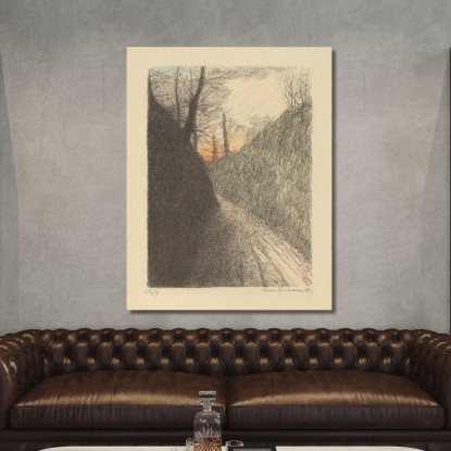 Siti Brabanti 2 Léon Spilliaert lsp102 quadro stampato su tela