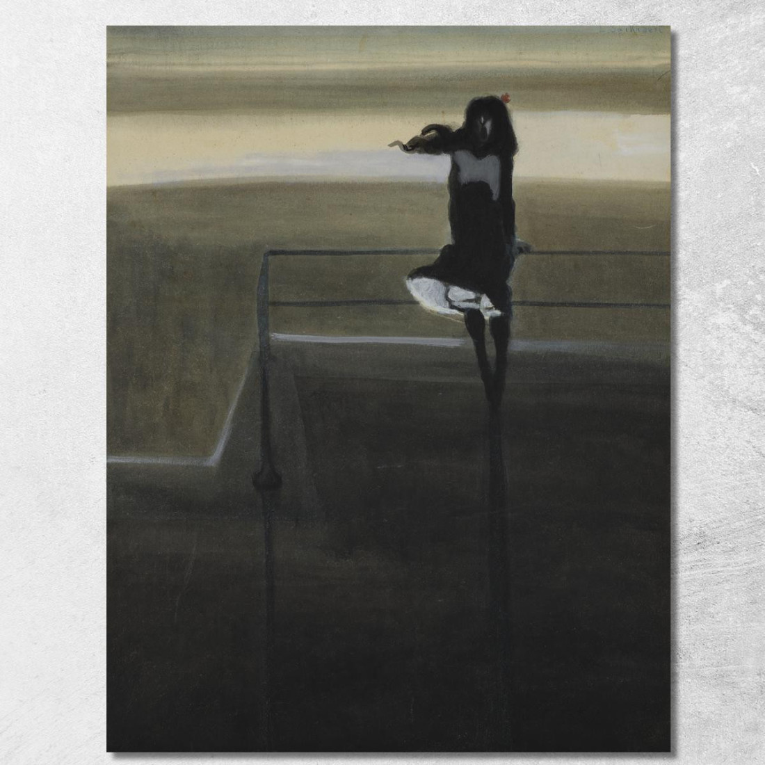 La Folata Di Vento Léon Spilliaert lsp109 quadro stampato su tela