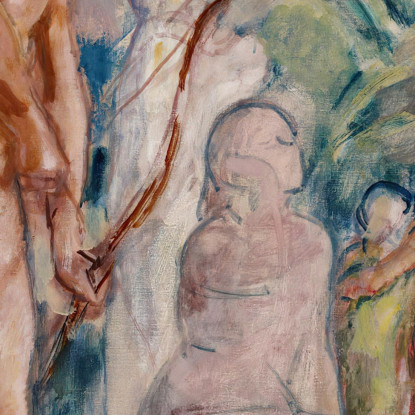 Schizzo Dell'Uccello Del Paradiso Magnus Enckell mek7 quadro stampato su tela