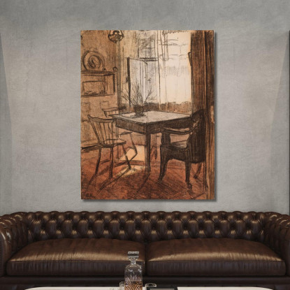 Interno Magnus Enckell mek27 quadro stampato su tela