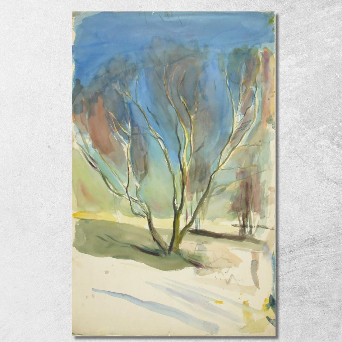 Paesaggio Magnus Enckell mek32 quadro stampato su tela