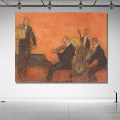 Musica Magnus Enckell mek45 quadro stampato su tela