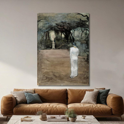 Il Culto Di Venere Magnus Enckell mek75 quadro stampato su tela