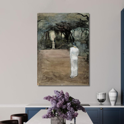 Il Culto Di Venere Magnus Enckell mek75 quadro stampato su tela