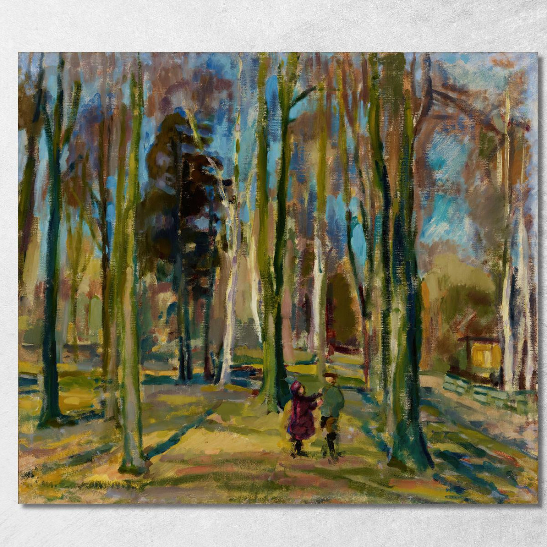 Vista Da Kaivopuisto Magnus Enckell mek80 quadro stampato su tela