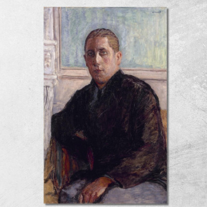 Ritratto Del Dottor Maurice Girardin Pierre Bonnard pbn60 quadro stampato su tela