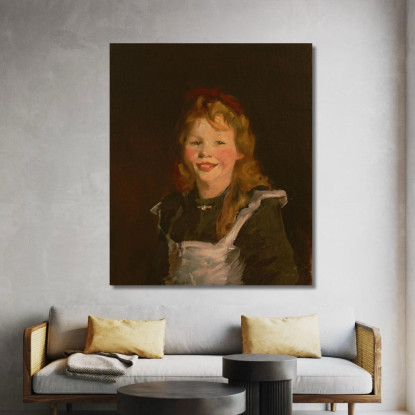 Ragazza Olandese Robert Henri rhn15 quadro stampato su tela
