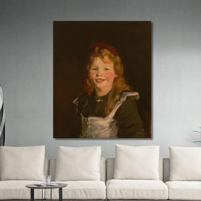 Ragazza Olandese Robert Henri rhn15 quadro stampato su tela