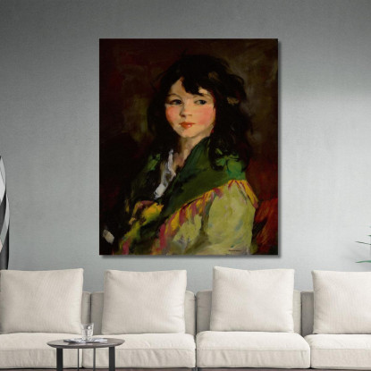 Francine Amore Robert Henri rhn21 quadro stampato su tela