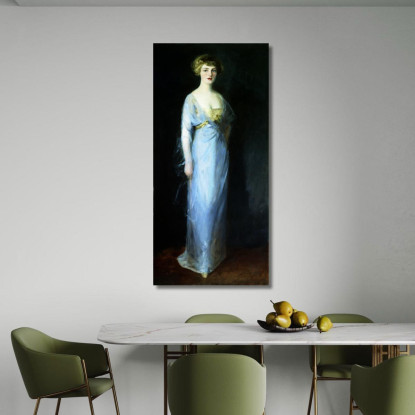 Ritratto Di Dorothy Wagstaff Robert Henri rhn55 quadro stampato su tela