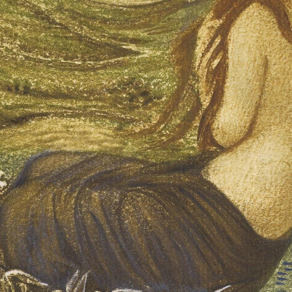 Specchio Di Venere Sir Edward Coley Burne-Jones ecb106 quadro stampato su tela