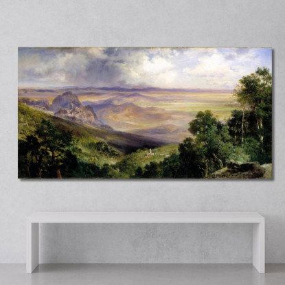 Valle Di Cuernavaca Thomas Moran tmr82 quadro stampato su tela