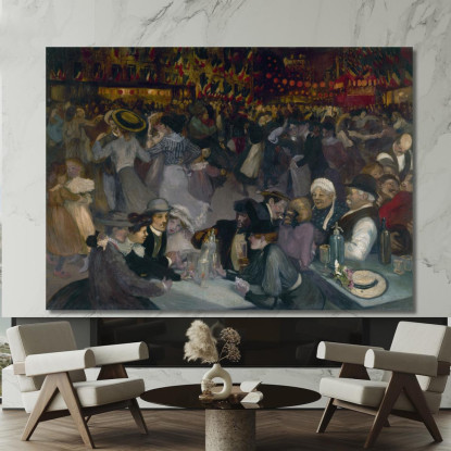 14 Luglio Théophile Alexandre Steinlen tas1 quadro stampato su tela