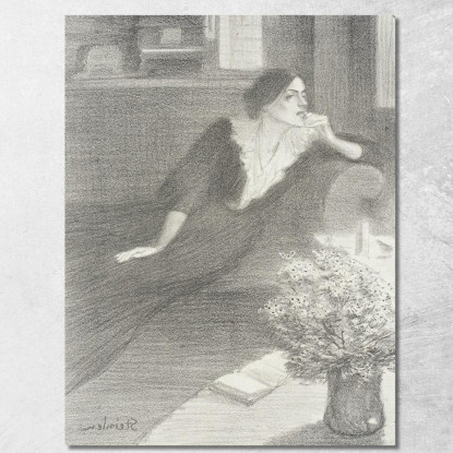 Canzoni Delle Donne Théophile Alexandre Steinlen tas8 quadro stampato su tela