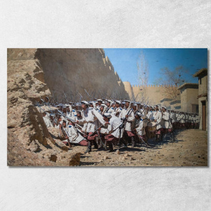 Lasciateli Entrare! Vasily Vereshchagin vvr30 quadro stampato su tela