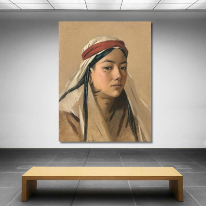 Ritratto Di Bachi Vasily Vereshchagin vvr43 quadro stampato su tela
