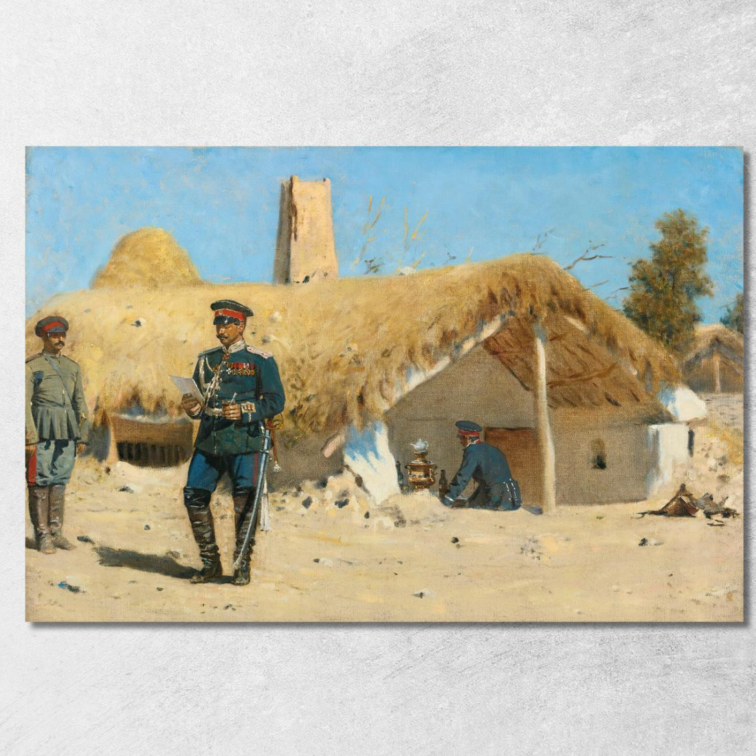 L'Aiutante Vasily Vereshchagin vvr56 quadro stampato su tela