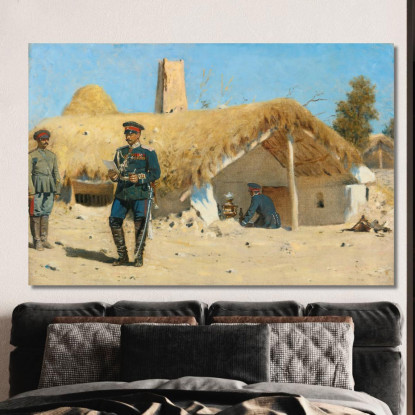 L'Aiutante Vasily Vereshchagin vvr56 quadro stampato su tela