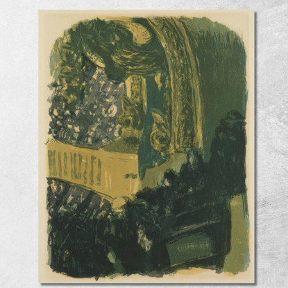 Una Galleria Al Ginnasio Édouard Vuillard evu1 quadro stampato su tela