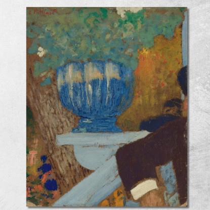 La Coppa Blu Édouard Vuillard evu46 quadro stampato su tela