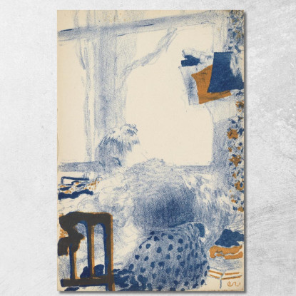 La Sarta Édouard Vuillard evu48 quadro stampato su tela