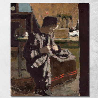 L'Alta Moda Édouard Vuillard evu49 quadro stampato su tela