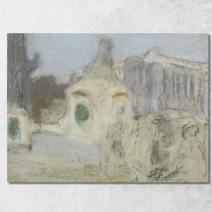 Piazza Della Concorde Édouard Vuillard evu55 quadro stampato su tela