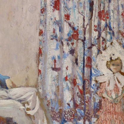 Il Pittore Ker-Xavier Roussel E Sua Figlia Il Pittore Ker-Xavier Roussel E Sua Figlia Édouard Vuillard evu71 quadro stampato su