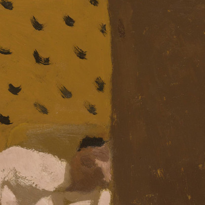 Madame Roussel Alla Cassettiera Édouard Vuillard evu106 quadro stampato su tela