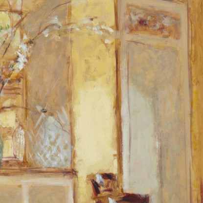 Donna In Un Interno Madame Hessel A Les Clayes Édouard Vuillard evu176 quadro stampato su tela