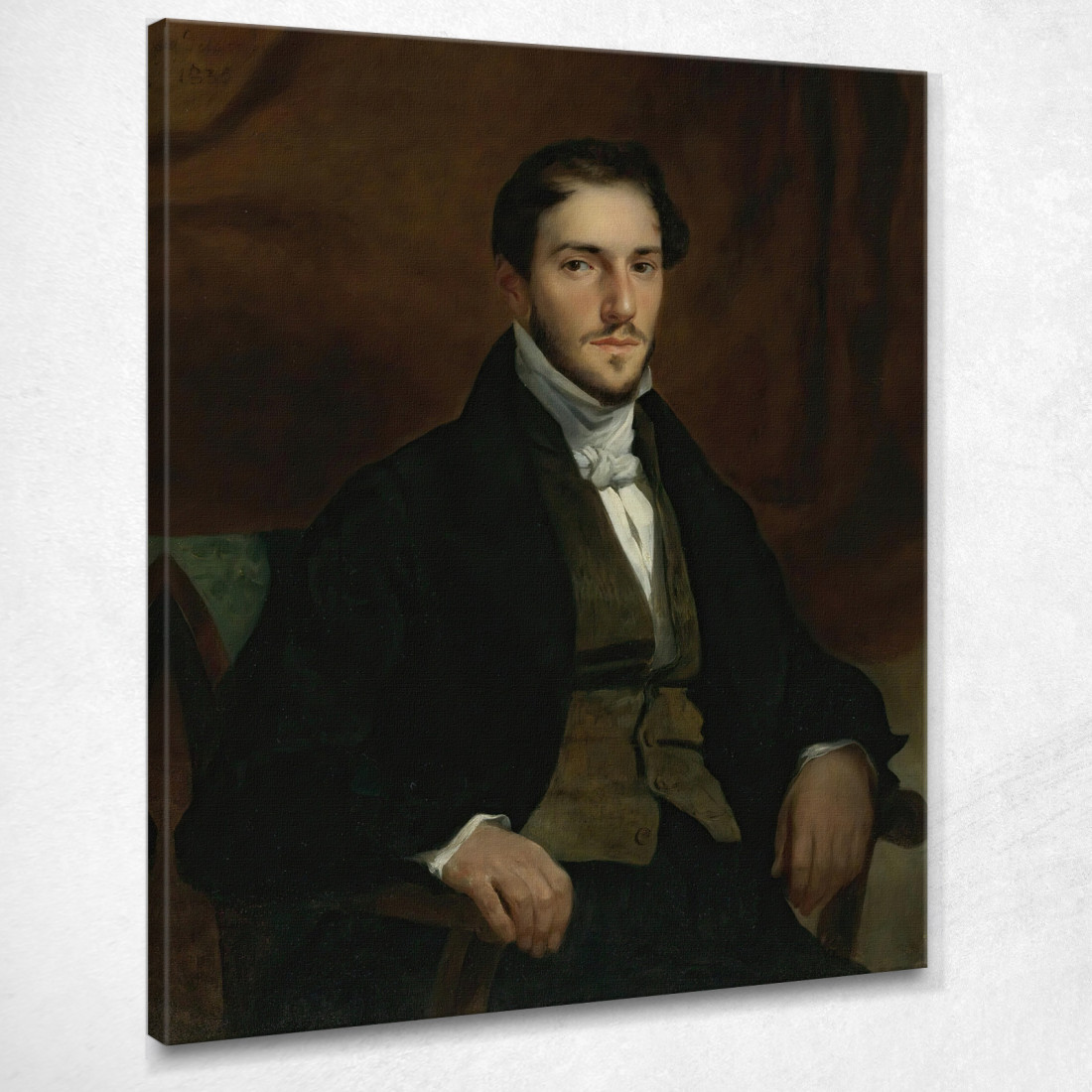 Ritratto Di Félix Guillemardet Eugène Delacroix edx96 quadro stampato su tela
