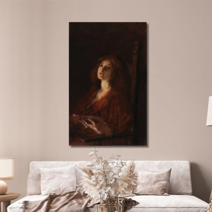 Una Canzone Alice Pike Barney apb1 quadro stampato su tela