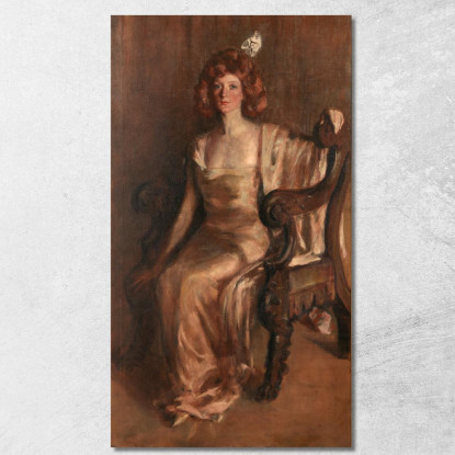 Evalina Palmer Sicilianos Alice Pike Barney apb28 quadro stampato su tela